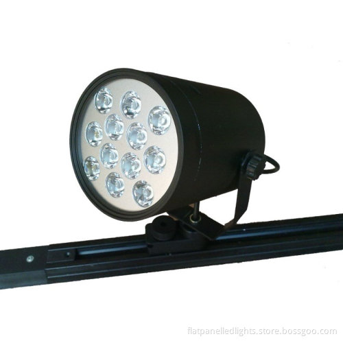 Theatre Lamp And Lighting Systems High Power 1200lm Led Track Lighting Fixtures 12w